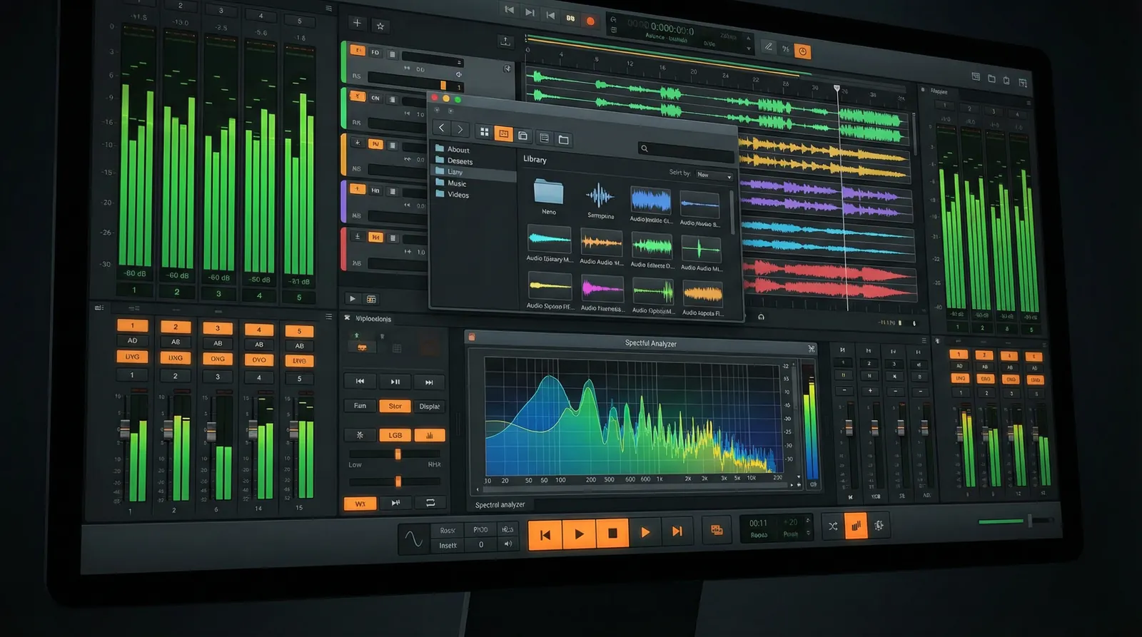 我的名字韩剧在线观看 音效素材库界面展示